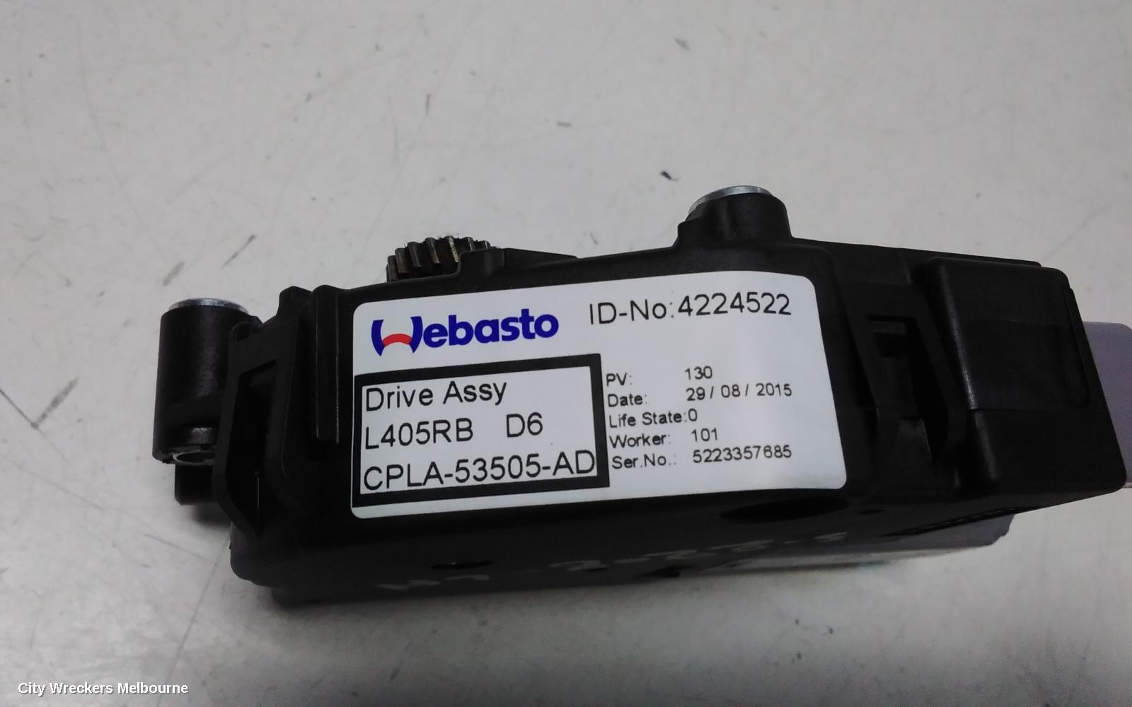 LAND ROVER RANGEROVER SPORT SUNROOF MOTOR, L494, 12/2013 - 04/2022