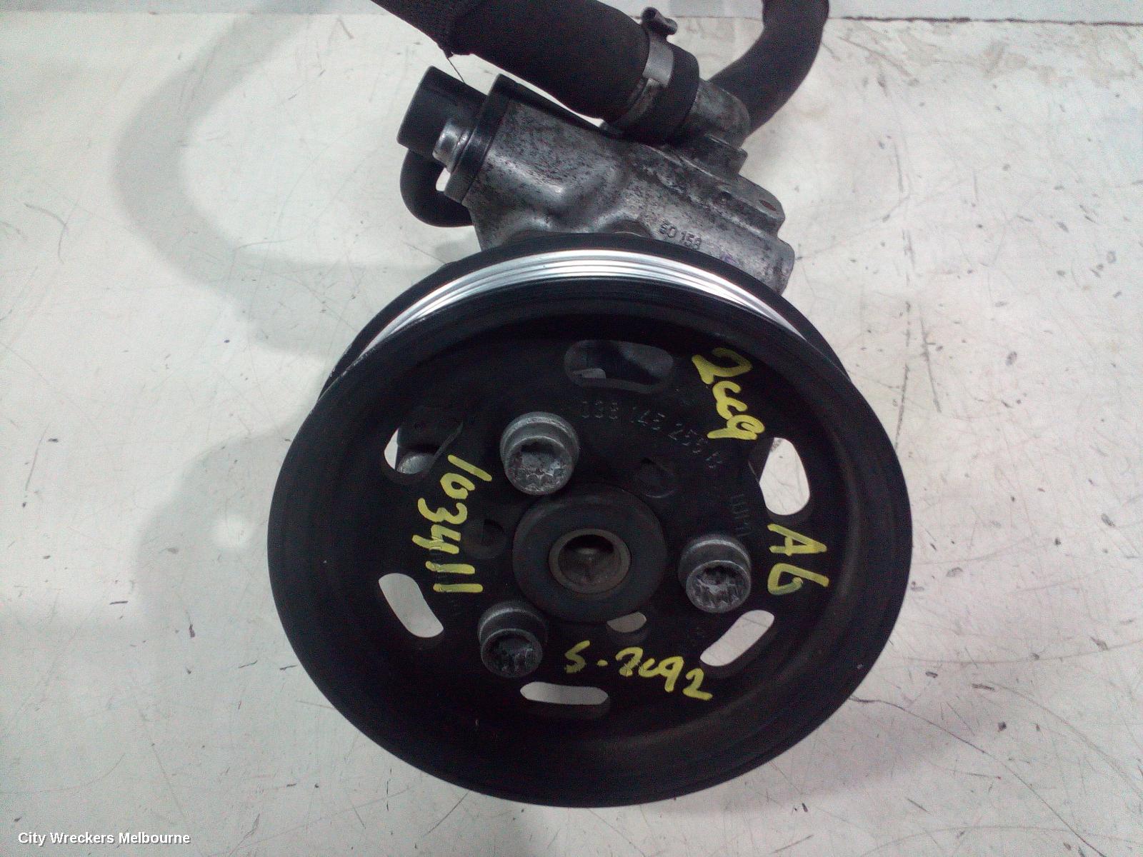 AUDI A6 STEERING PUMP, 4F/C6 11/2004 - 07/2011