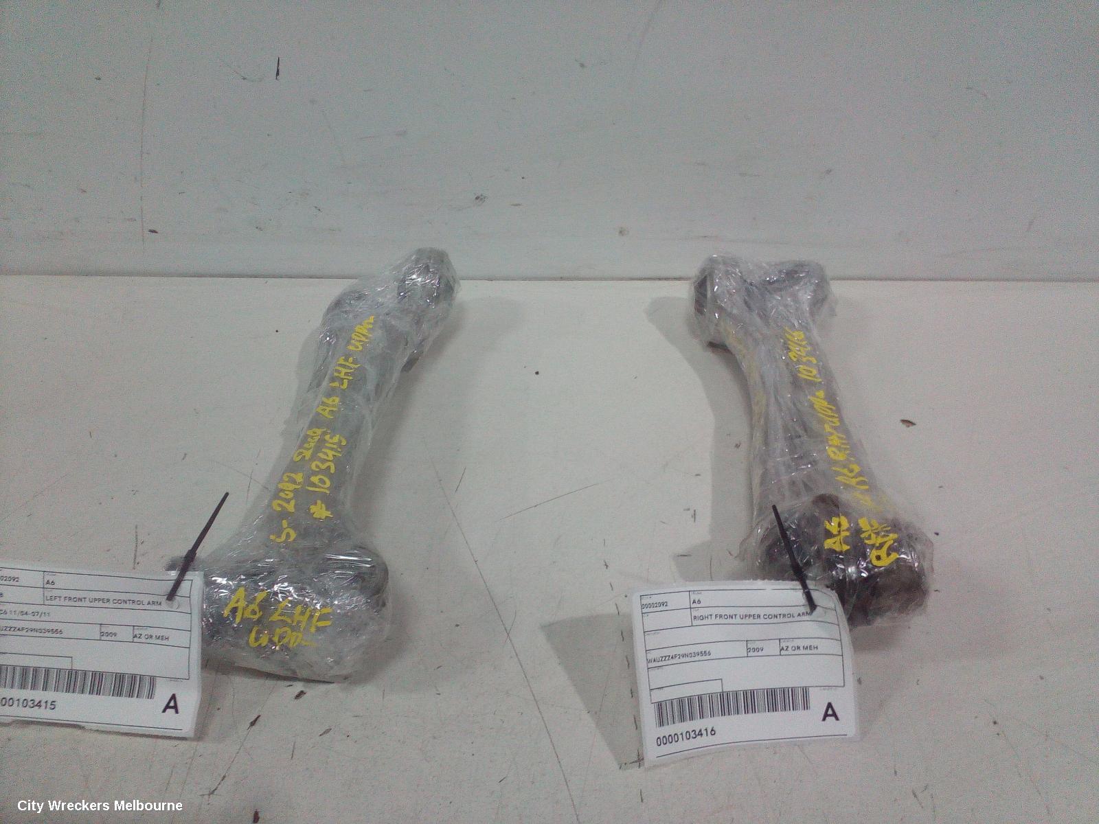 AUDI A6 RIGHT FRONT UPPER CONTROL ARM, FRONT, 4F/C6, 11/2004 - 07/2011