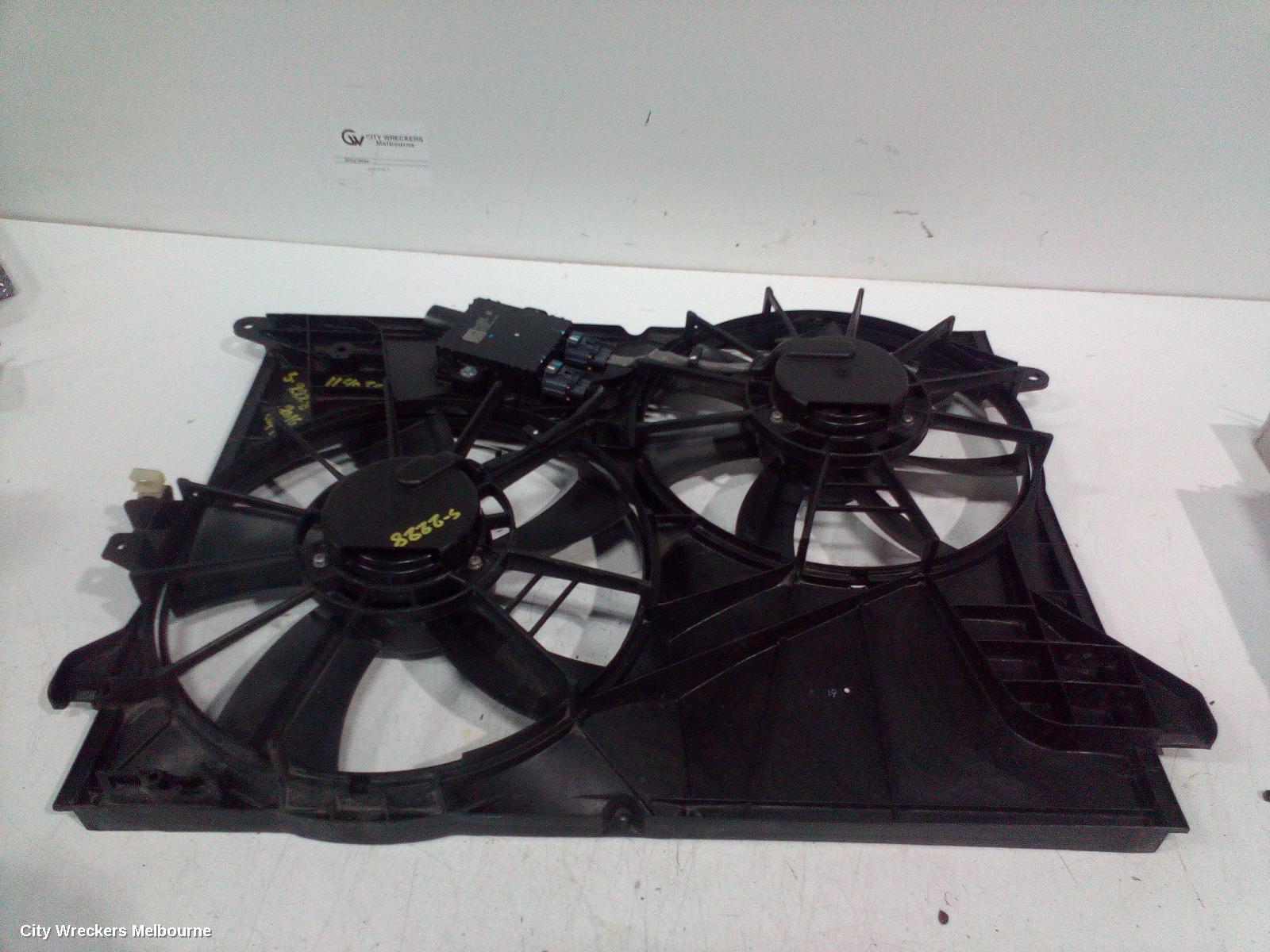 HOLDEN CAPTIVA FAN, DUAL FAN ASSY, 2.4, PETROL, CG, 01/2011 - 06/2018