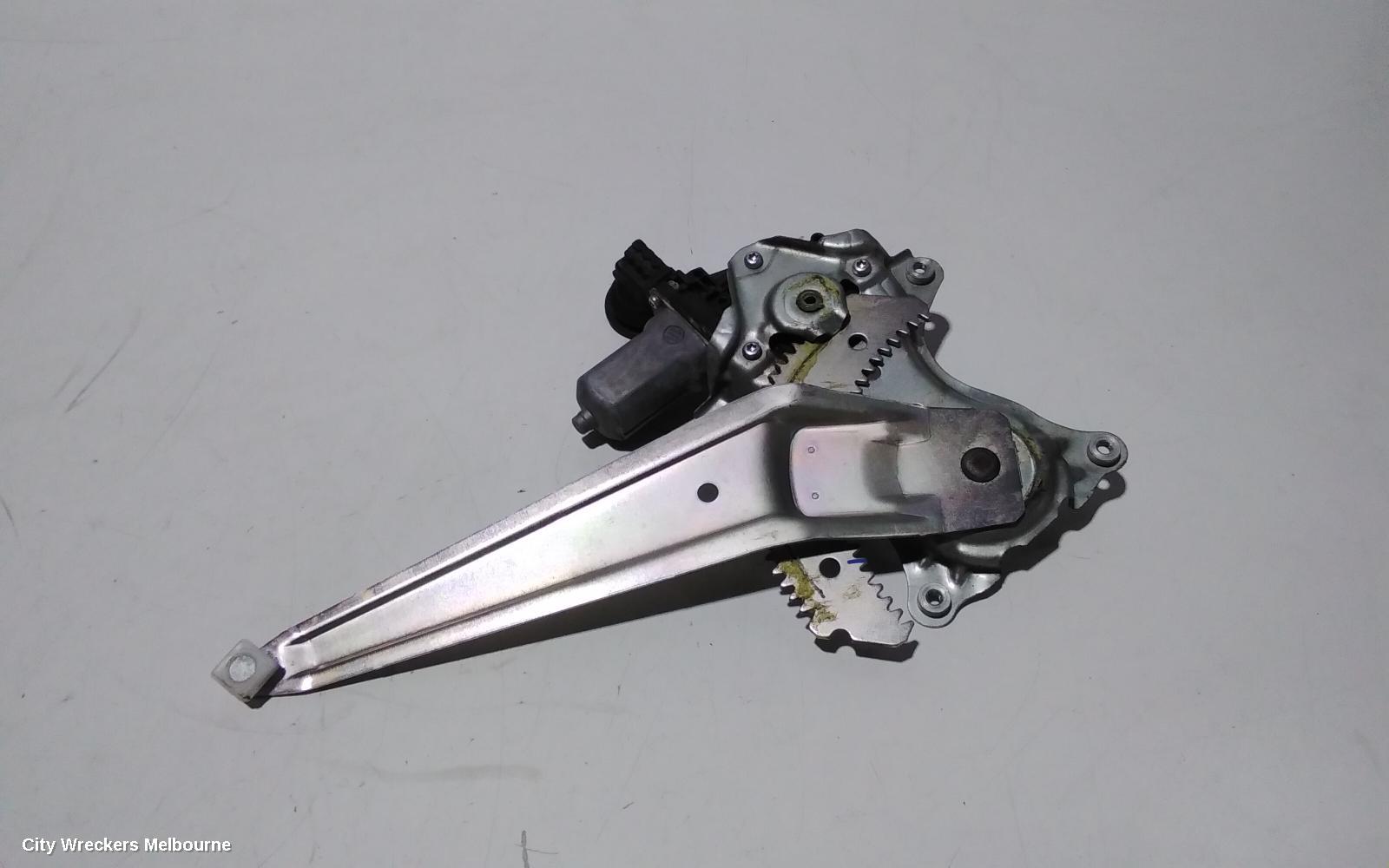 TOYOTA COROLLA LEFT REAR WND REG/MOTOR, ZRE172R, SEDAN, 12/2013 - 06/2019