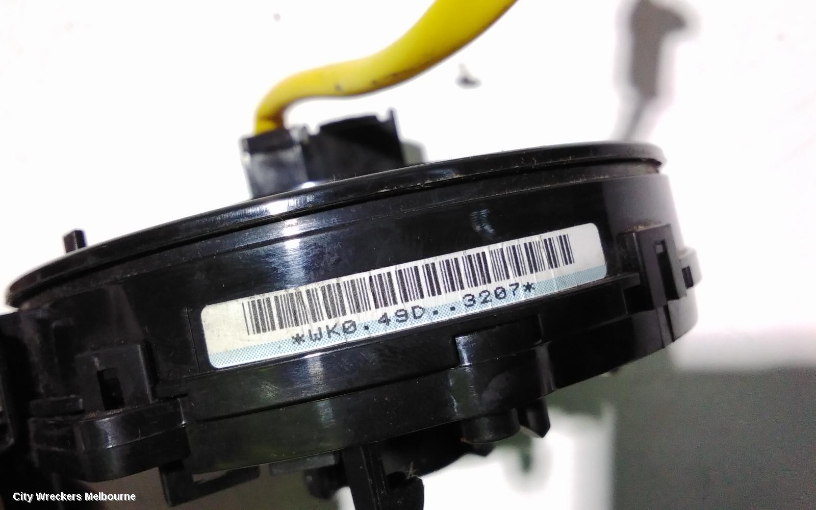 TOYOTA HIACE AIRBAG MODULE/SENSOR, CLOCKSPRING, TRH/KDH, 03/2005 - 01/2014