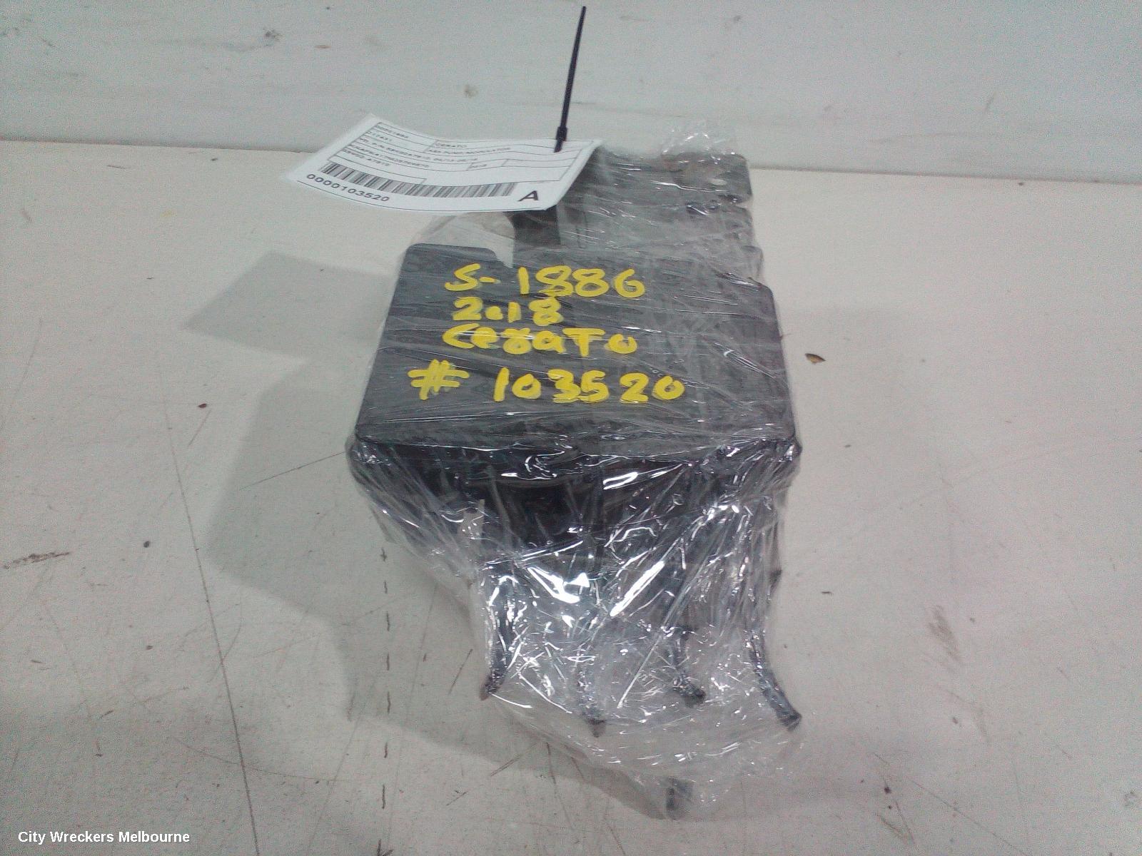 KIA CERATO ABS PUMP/MODULATOR, YD, P/N 58900A7810, 04/2013 - 05/2018