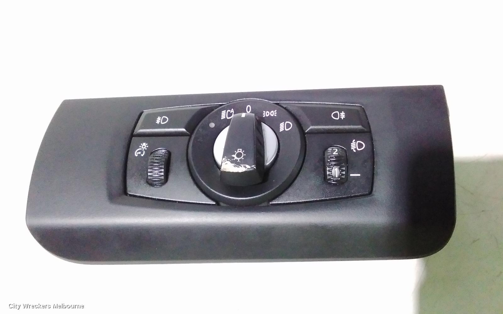BMW X5 COMBINATION SWITCH, HEADLAMP SWITCH, W/FOG LAMP, W/ HEADS UP DISPLAY TYPE, E70, 03/2007 - 08/2013