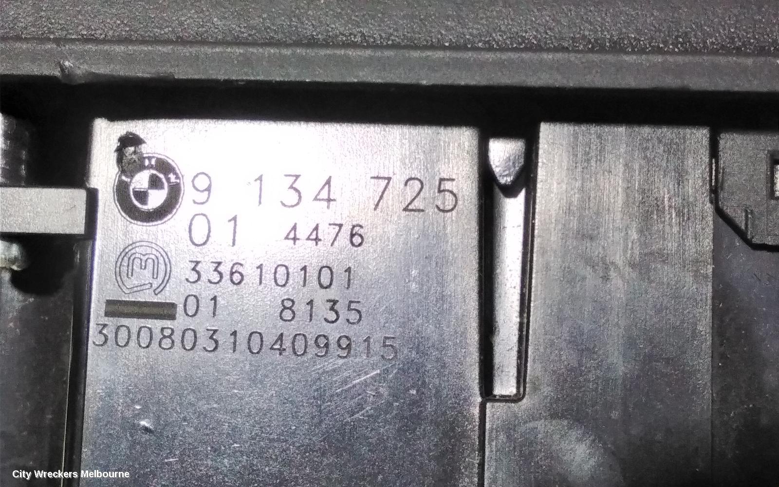 BMW X5 COMBINATION SWITCH, HEADLAMP SWITCH, W/FOG LAMP, W/ HEADS UP DISPLAY TYPE, E70, 03/2007 - 08/2013
