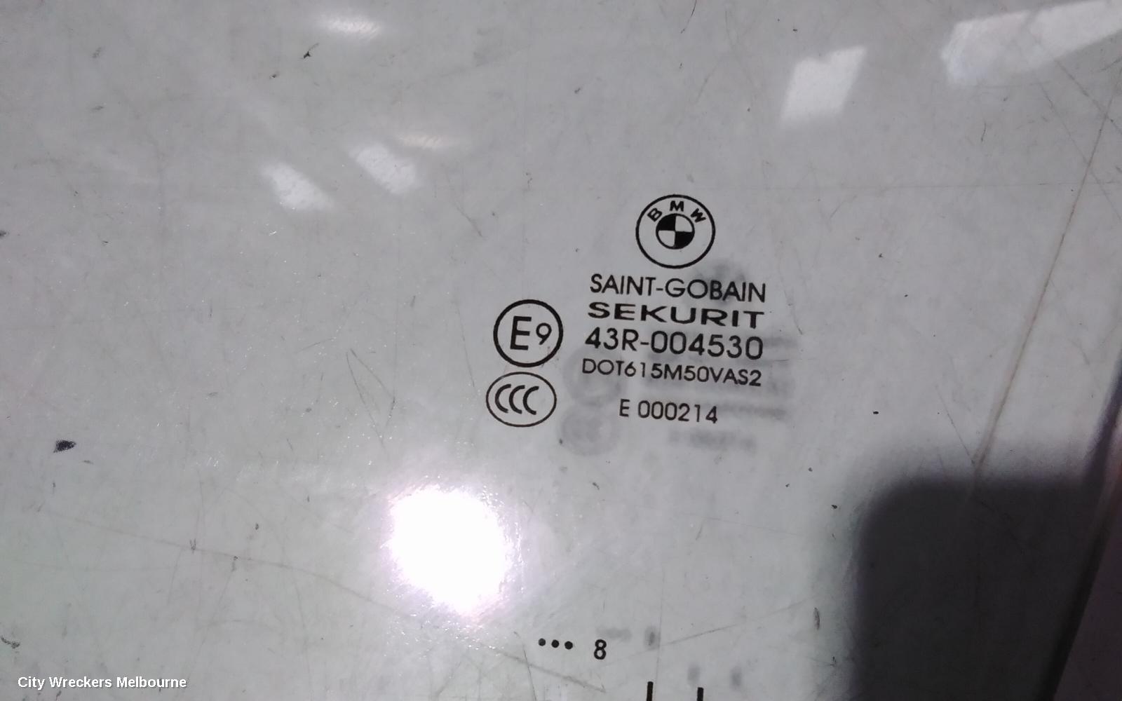 BMW X5 LEFT FRONT DOOR WINDOW, E70, 12/2006 - 08/2013
