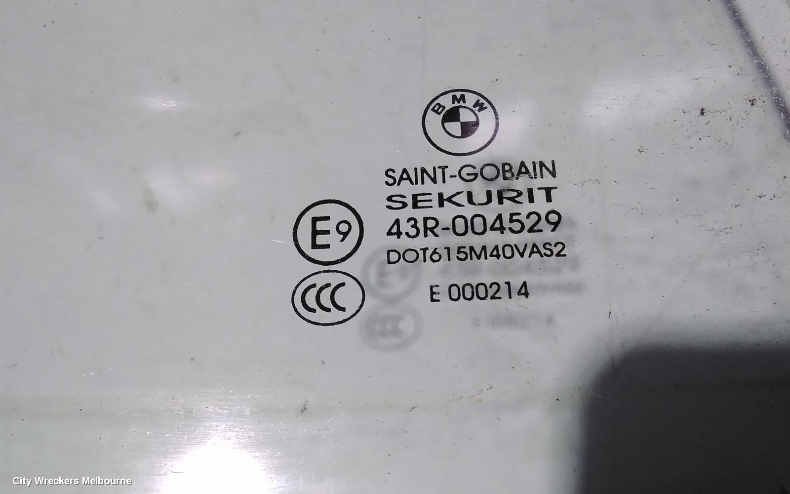BMW X5 RIGHT REAR DOOR WINDOW, E70, 12/2006 - 08/2013