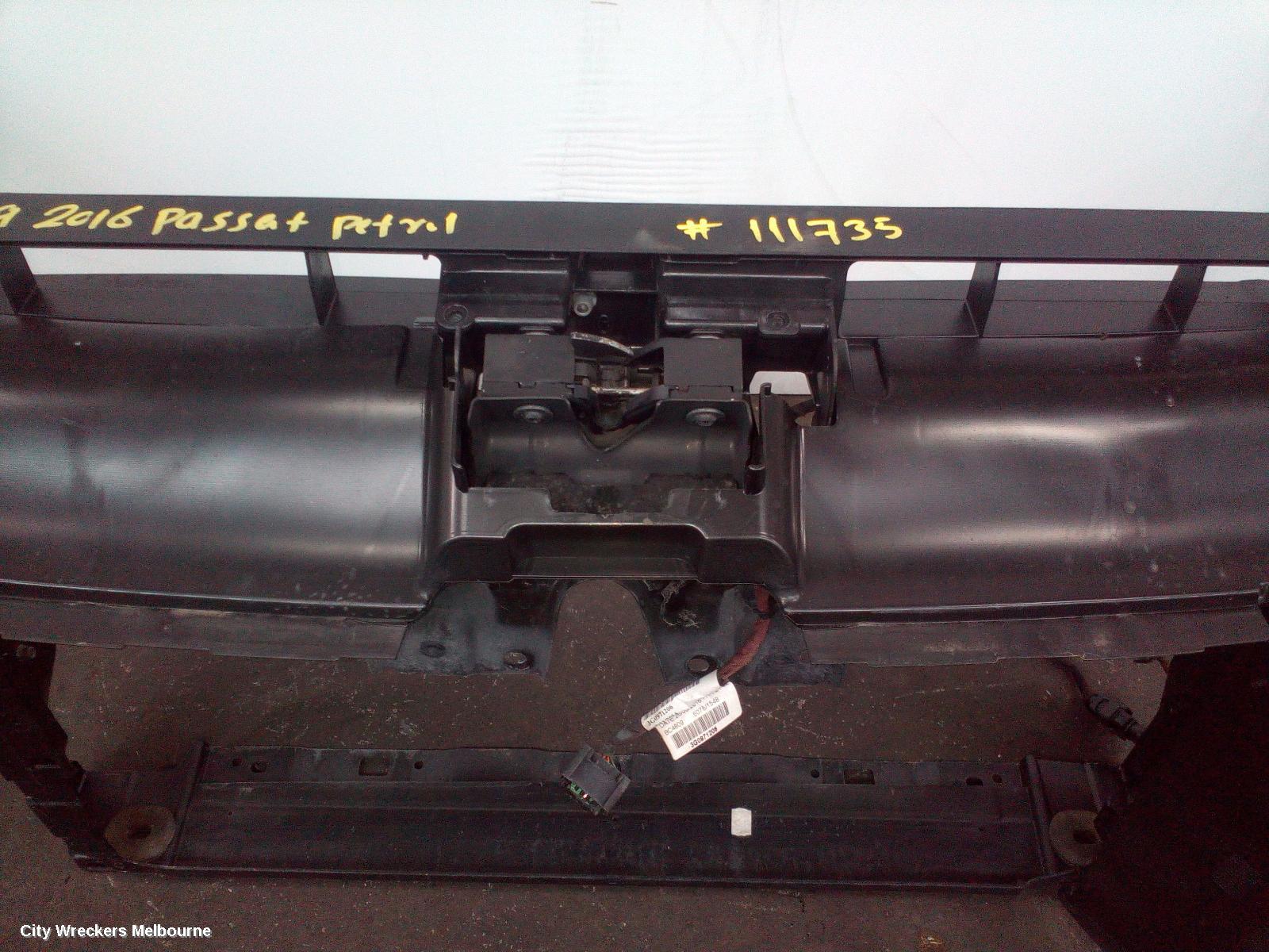 VOLKSWAGEN PASSAT RADIATOR SUPPORT, B8/MK7, 06/2015 ONWARDS