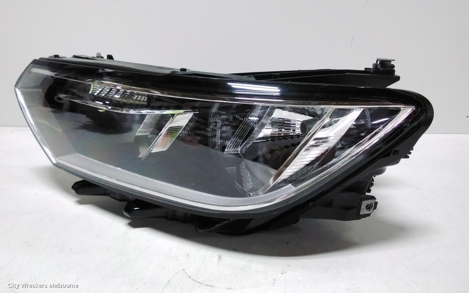 VOLKSWAGEN PASSAT LEFT HEADLAMP, B8/MK7, HALOGEN TYPE, 06/2015 - 10/2019