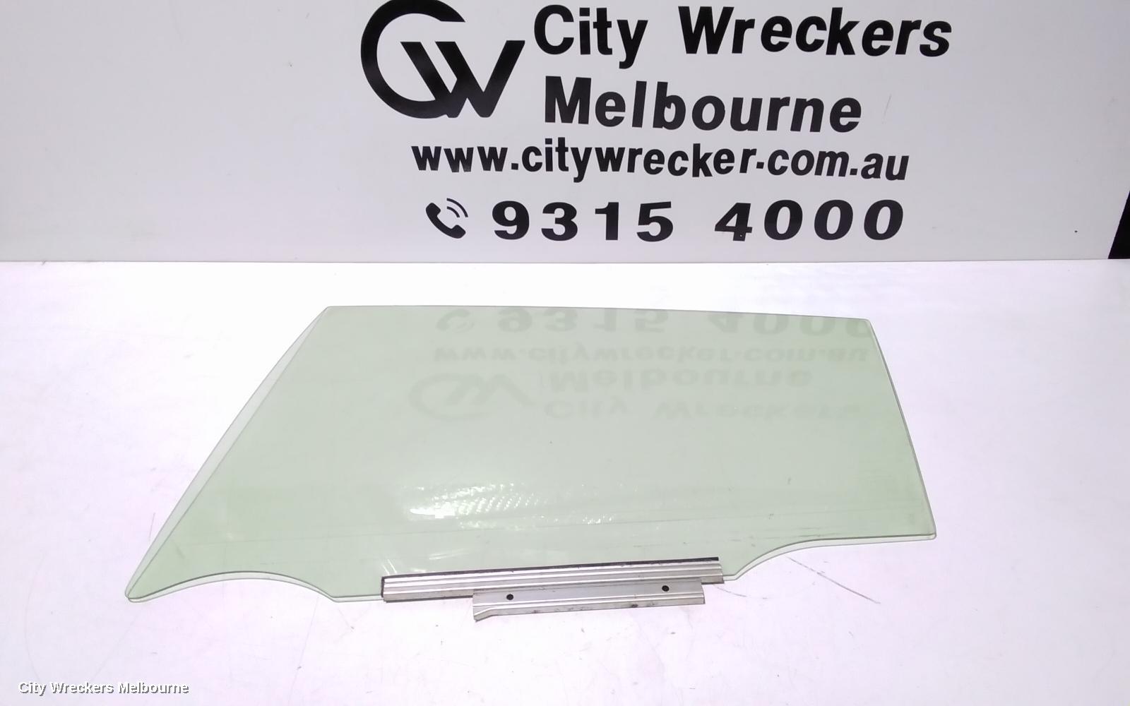 TOYOTA RAV4 LEFT REAR DOOR WINDOW, XA40, DARK GREY TINT TYPE, 12/2012 - 11/2018