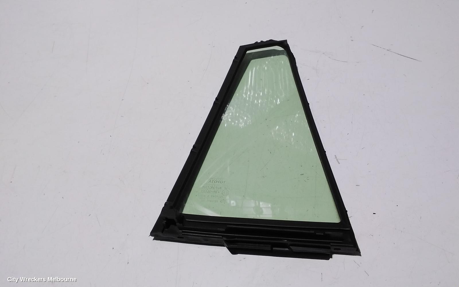 TOYOTA RAV4 LEFT REAR 1/4 DOOR GLASS, XA40, 12/2012 - 12/2018