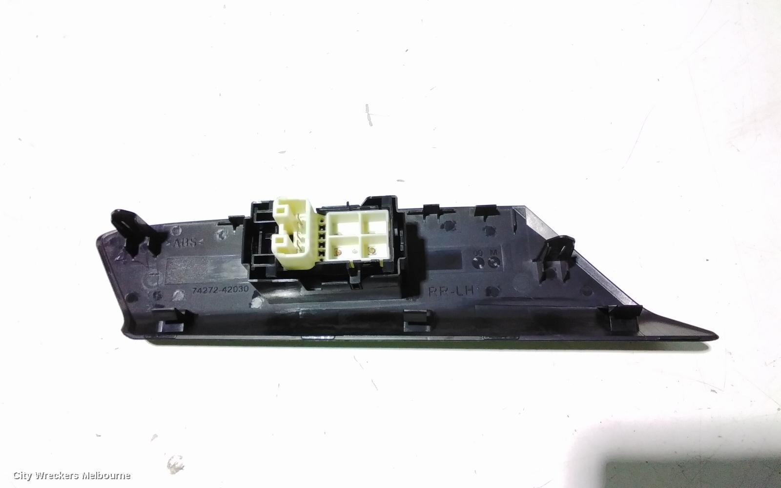 TOYOTA RAV4 PWR DR WIND SWITCH, LH REAR, XA40, 12/2012 - 11/2018
