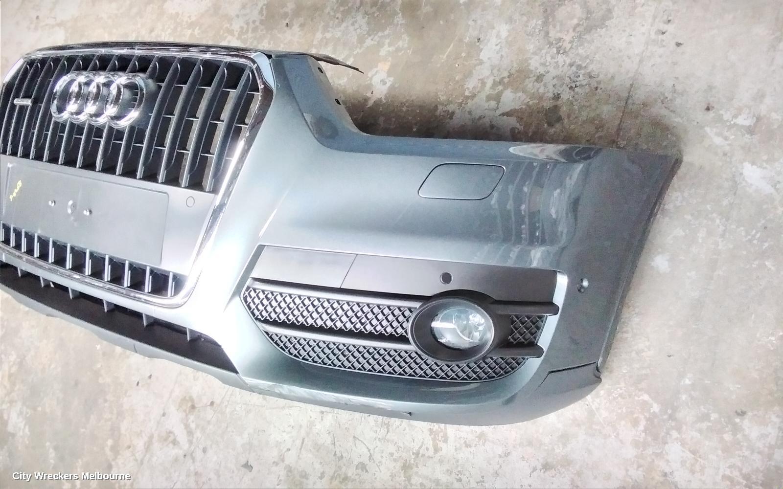 AUDI Q3 FRONT BUMPER, BUMPER BAR, 3 PIECES (ASSY), W/ PARK SENSOR TYPE, 8U, Q3, QUATTRO, 03/2012 - 10/2014