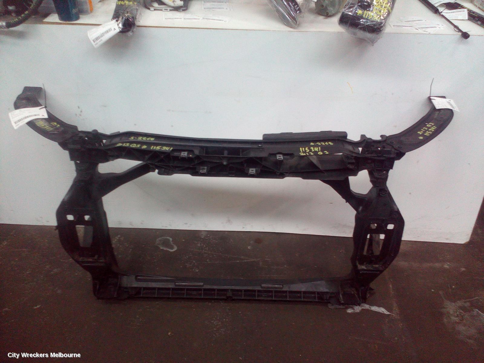 AUDI Q3 RADIATOR SUPPORT, 8U, Q3/RSQ3, 03/2012 - 12/2018