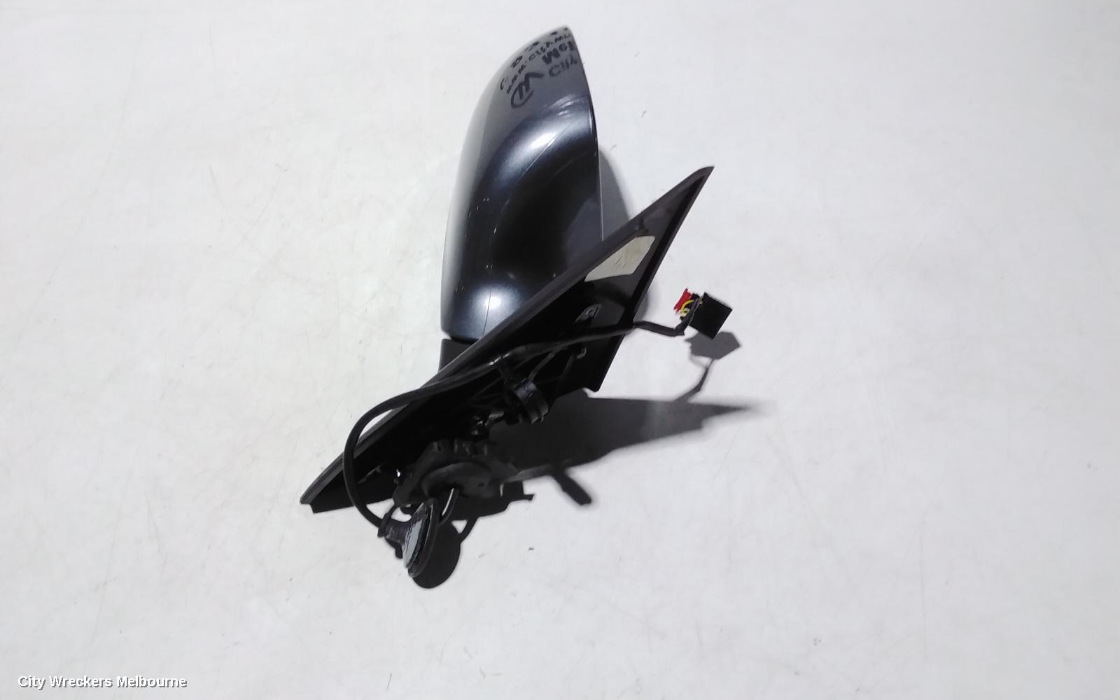 AUDI Q3 RIGHT DOOR MIRROR, POWER, NON AUTO FOLD, NON HEATED, W/ LANE ASSIST, 8U, 03/2012 - 12/2018