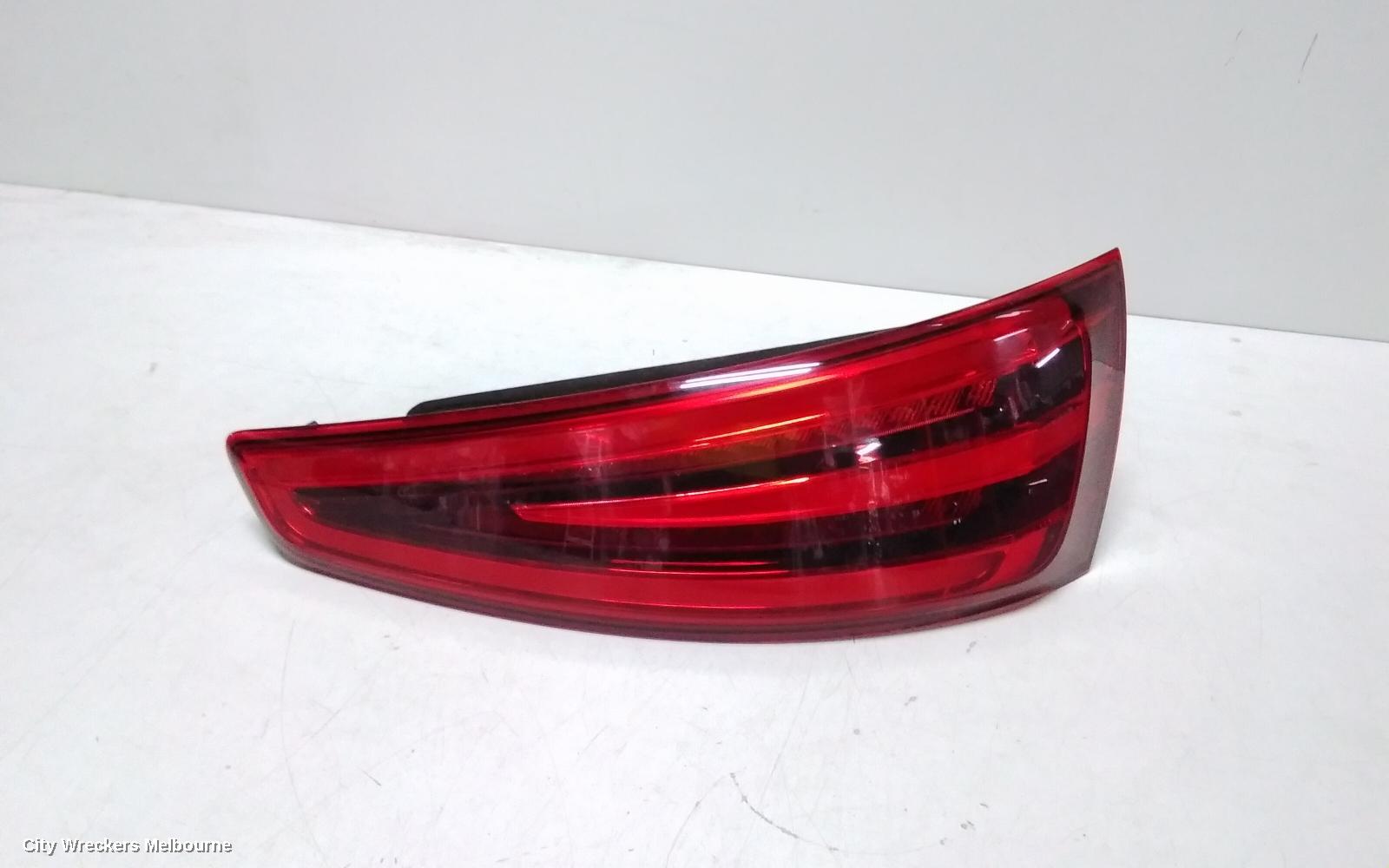 AUDI Q3 RIGHT TAILLIGHT, IN TAILGATE, 8U, Q3/RSQ3, LED TYPE (10TH VIN DIGIT C,D,E), 03/2012 - 02/2015