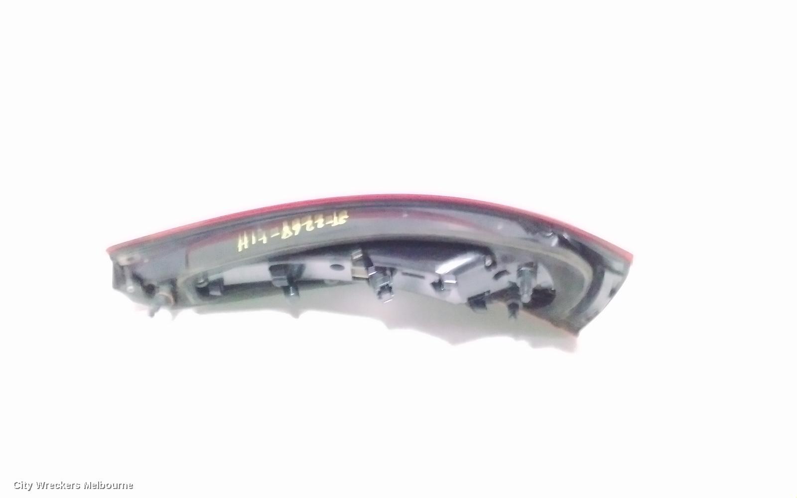 AUDI Q3 LEFT TAILLIGHT, IN TAILGATE, 8U, Q3/RSQ3, LED TYPE (10TH VIN DIGIT C,D,E), 03/2012 - 02/2015