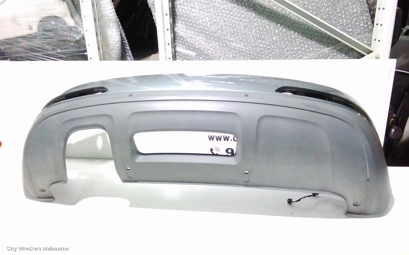 AUDI Q3 REAR BUMPER, 8U, Q3/RSQ3, W/ PARK ASSIST TYPE, 03/2012 - 10/2014