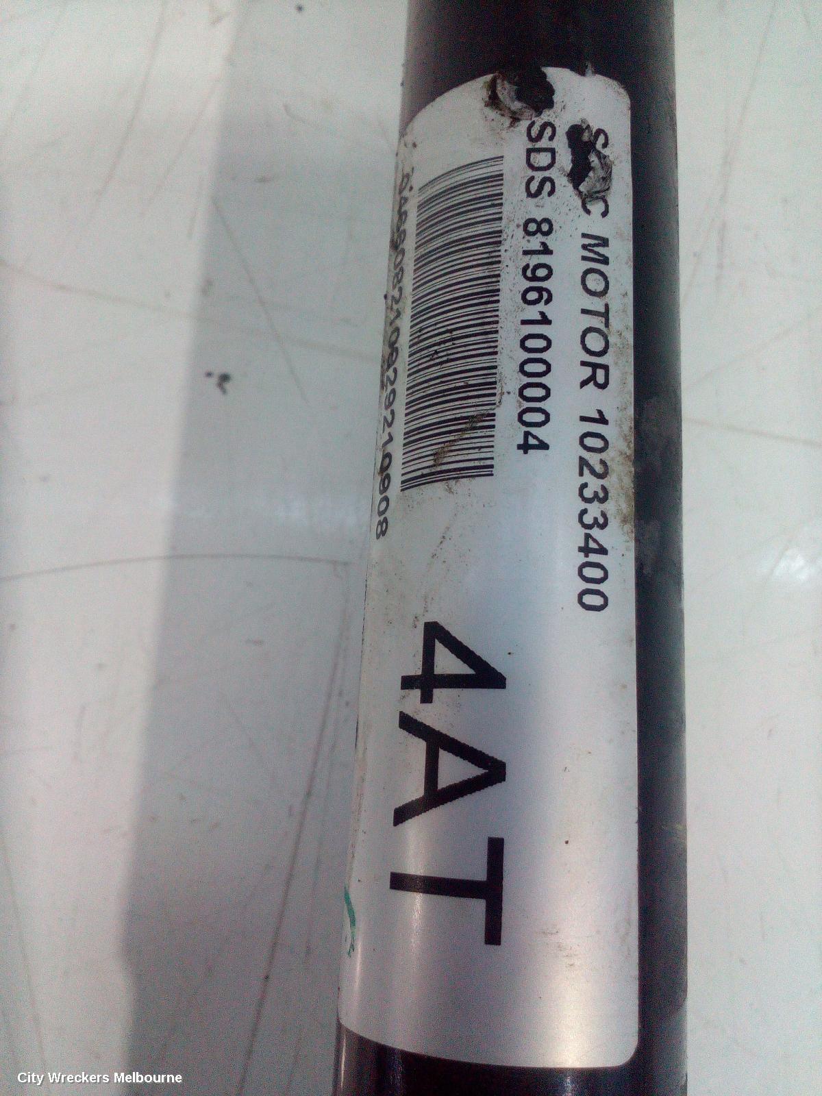 MG ZS RIGHT DRIVESHAFT, AZS1, AUTO T/M, PETROL, 1.5, 09/2017 ONWARDS