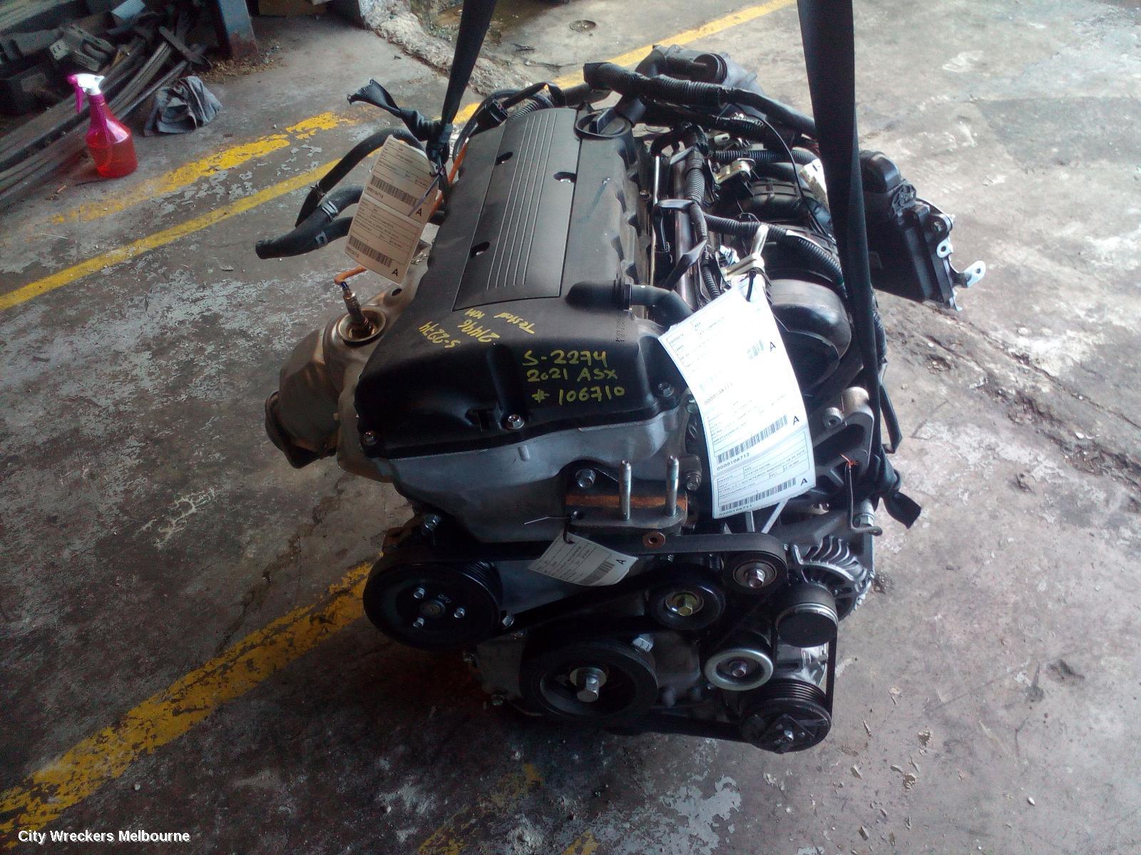 MITSUBISHI ASX ENGINE, PETROL, 2.0, 4B11, MIVEC/VVT, SINGLE CAM POSITION SENSOR TYPE, FWD, XB-XD, 07/2013 ONWARDS