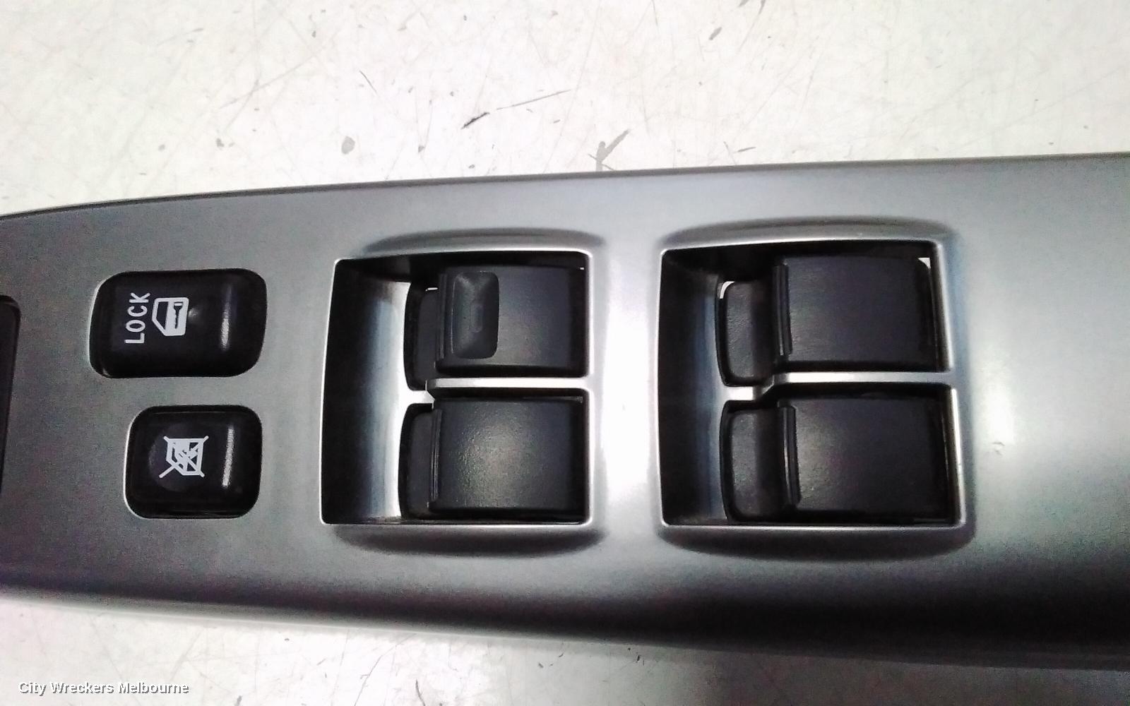MITSUBISHI ASX PWR DR WIND SWITCH, RH FRONT (MASTER SWITCH), XB-XD, 07/2013 ONWARDS