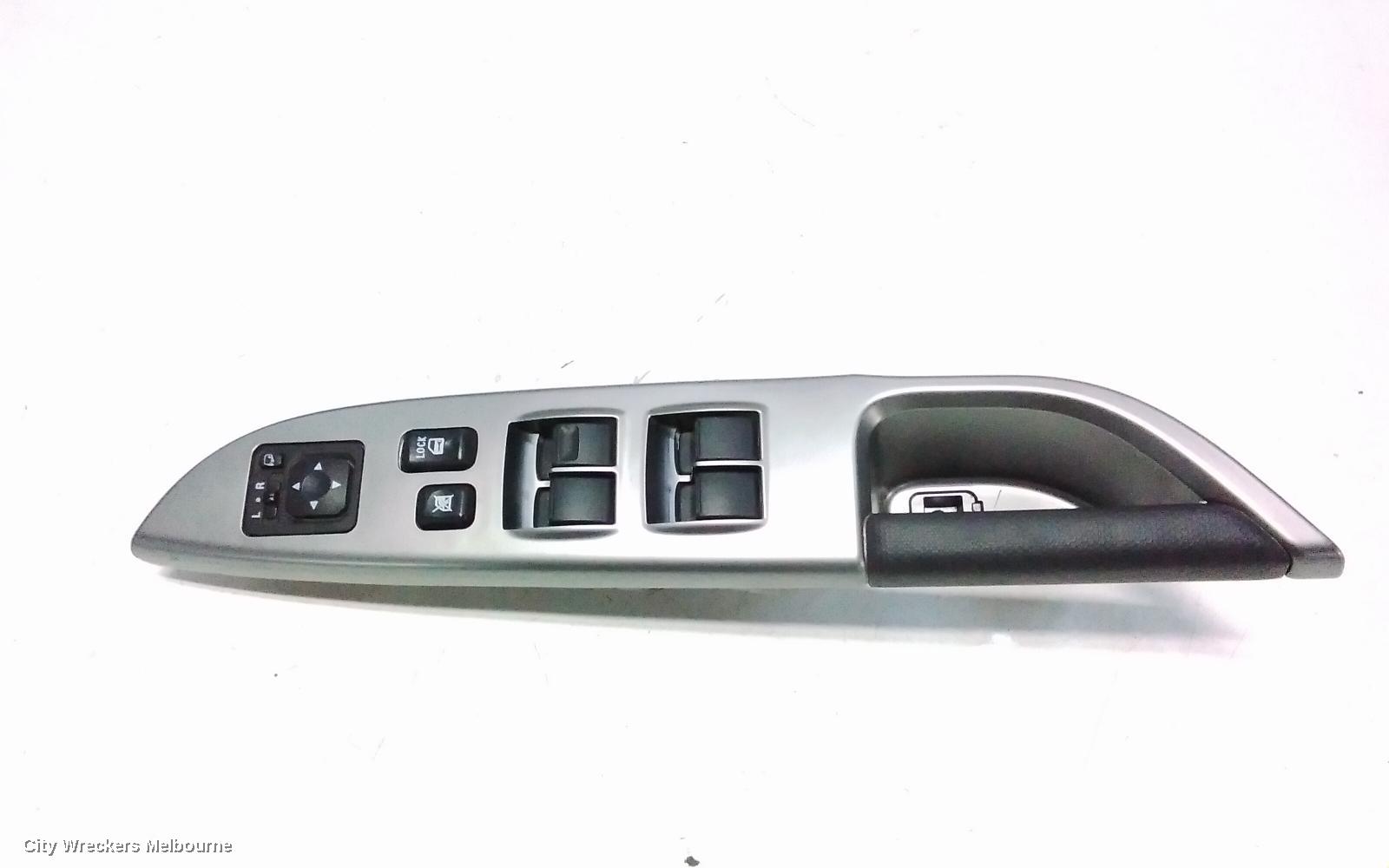 MITSUBISHI ASX PWR DR WIND SWITCH, RH FRONT (MASTER SWITCH), XB-XD, 07/2013 ONWARDS