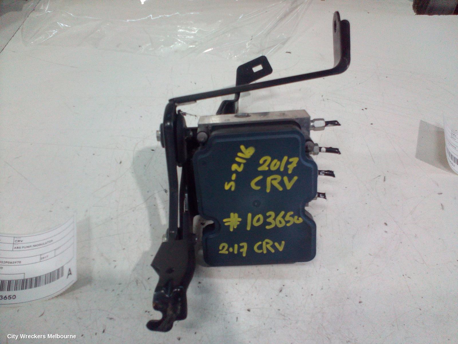 HONDA CRV ABS PUMP/MODULATOR, RW, 05/2017 - 08/2023