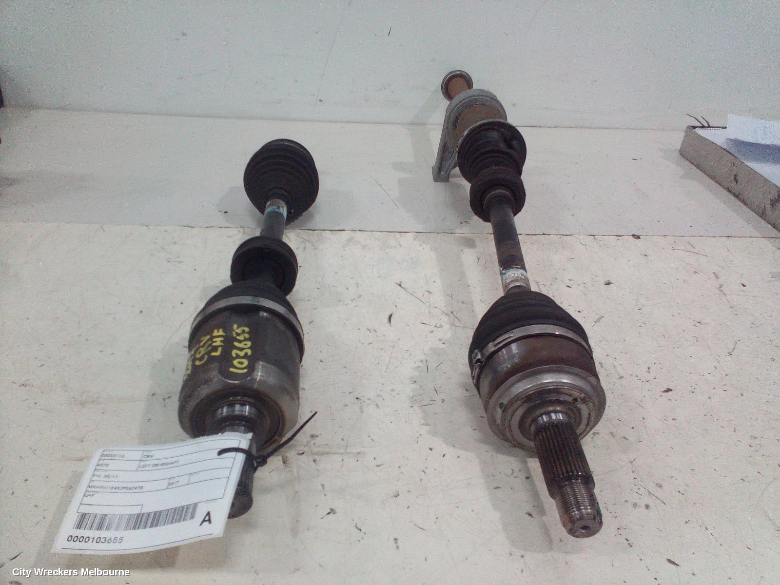 HONDA CRV LEFT DRIVESHAFT, RW, 05/2017 - 08/2023