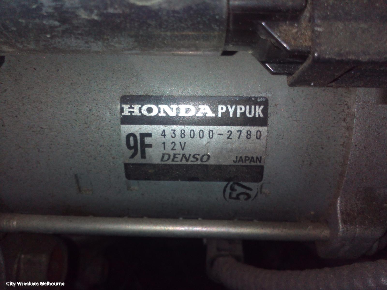 HONDA CRV STARTER, PETROL, 1.5, TURBO, RW, 05/2017 - 08/2023