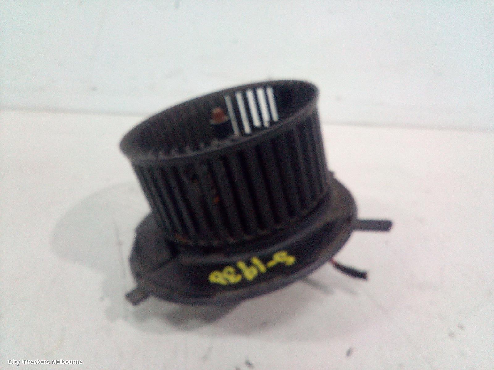 VOLKSWAGEN CADDY HEATER FAN MOTOR, 2K, VALEO P/N 1K2819015,  NON CLIMATE CONTROL TYPE, 12/2004 - 06/2015
