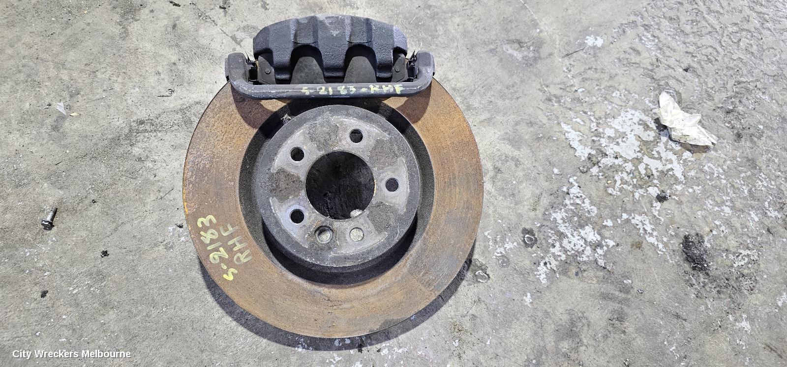 LAND ROVER DISCOVERY FRONT BRAKE DISC/DRM, L319,10/2009 - 12/2016