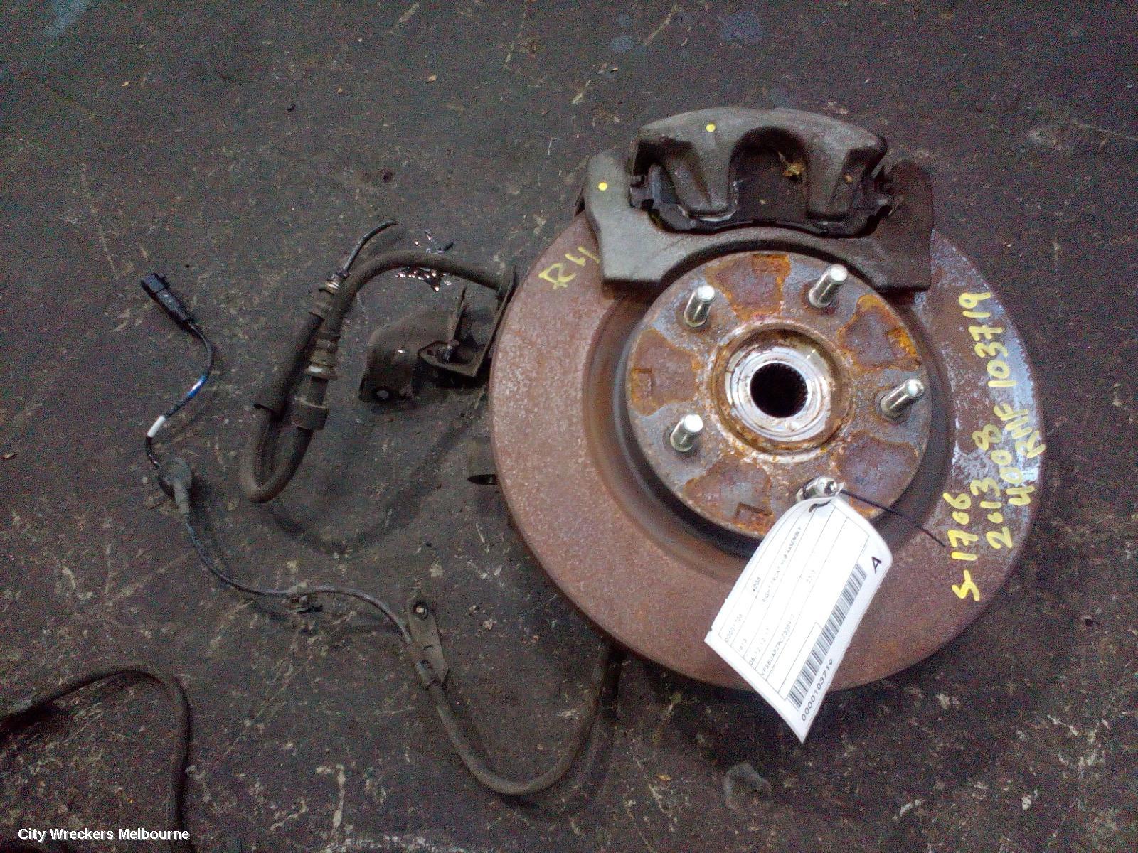 PEUGEOT 4008 RIGHT FRONT HUB ASSEMBLY, 05/2012 - 12/2017