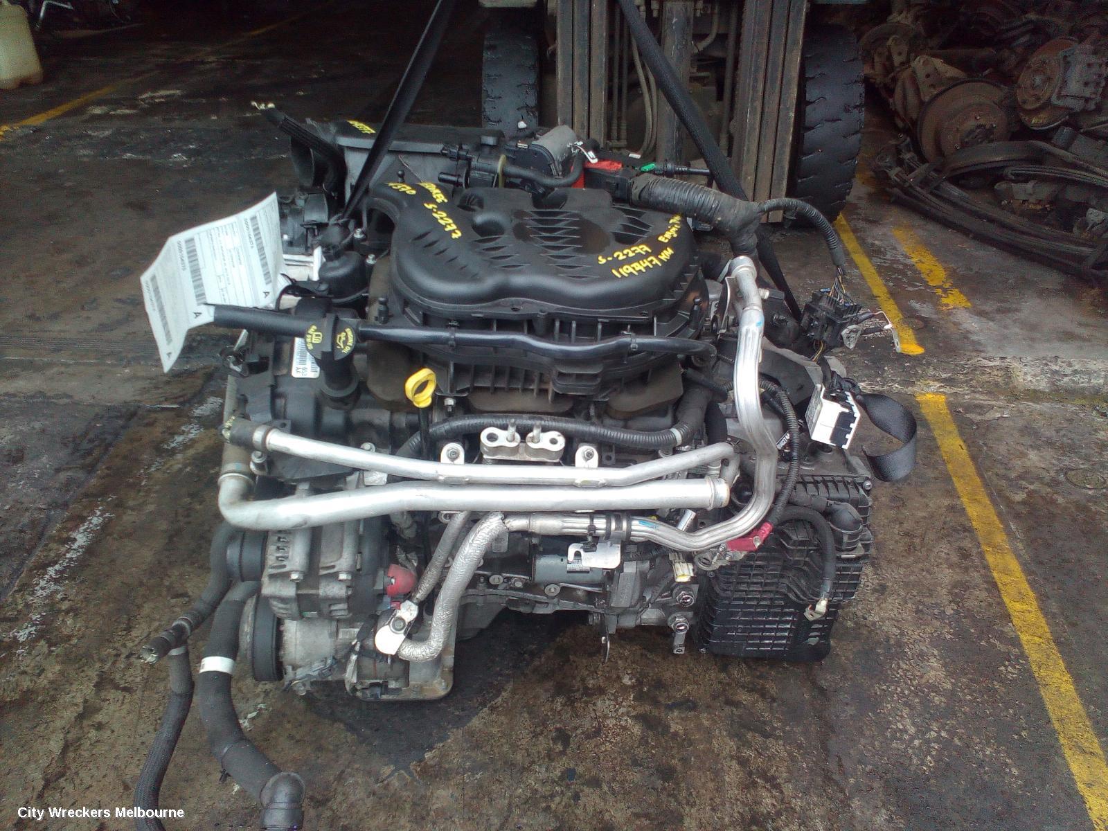 JEEP CHEROKEE ENGINE, PETROL, 3.2, PENTASTAR, KL, 02/2014 - 11/2022