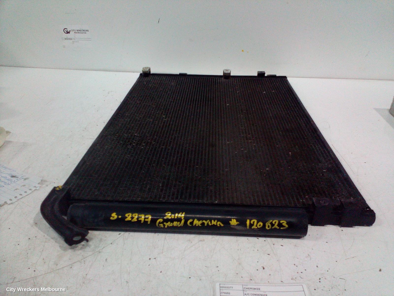 JEEP CHEROKEE A/C CONDENSER, KL, 02/2014 - 03/2018