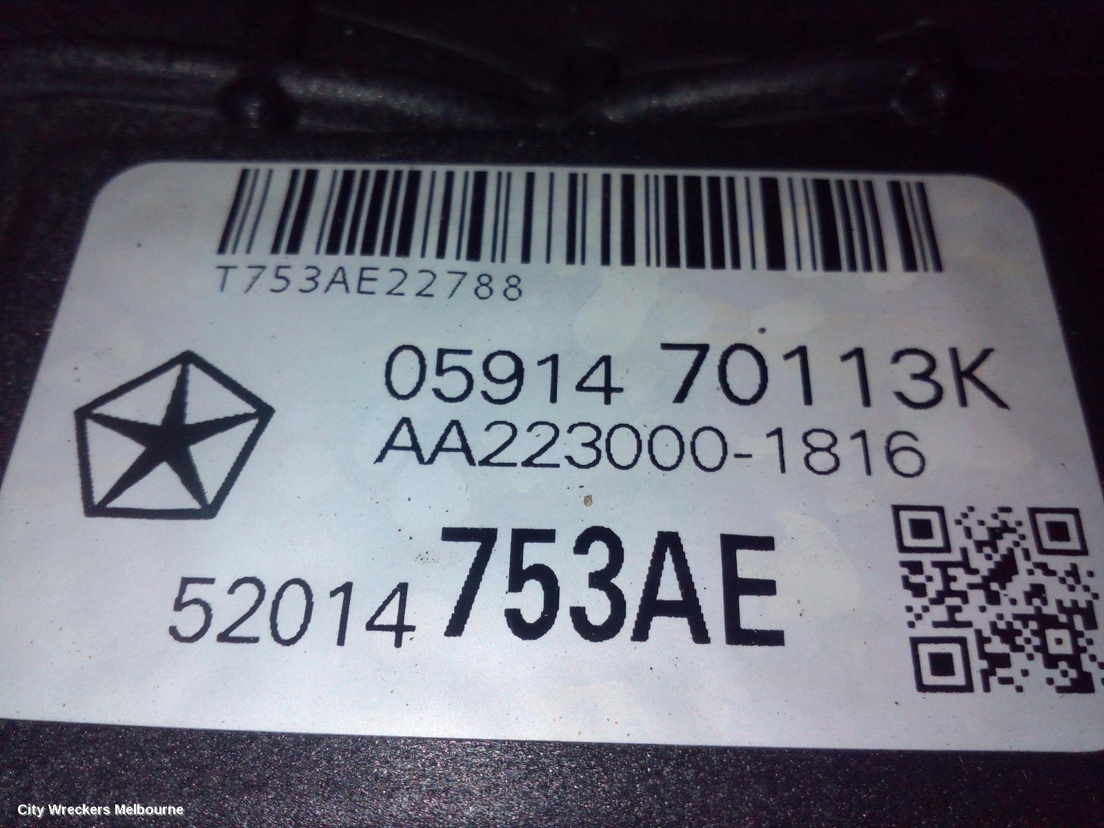 JEEP CHEROKEE FAN, DUAL FAN ASSY, 3.2, PETROL, KL, 02/2014 - 11/2022