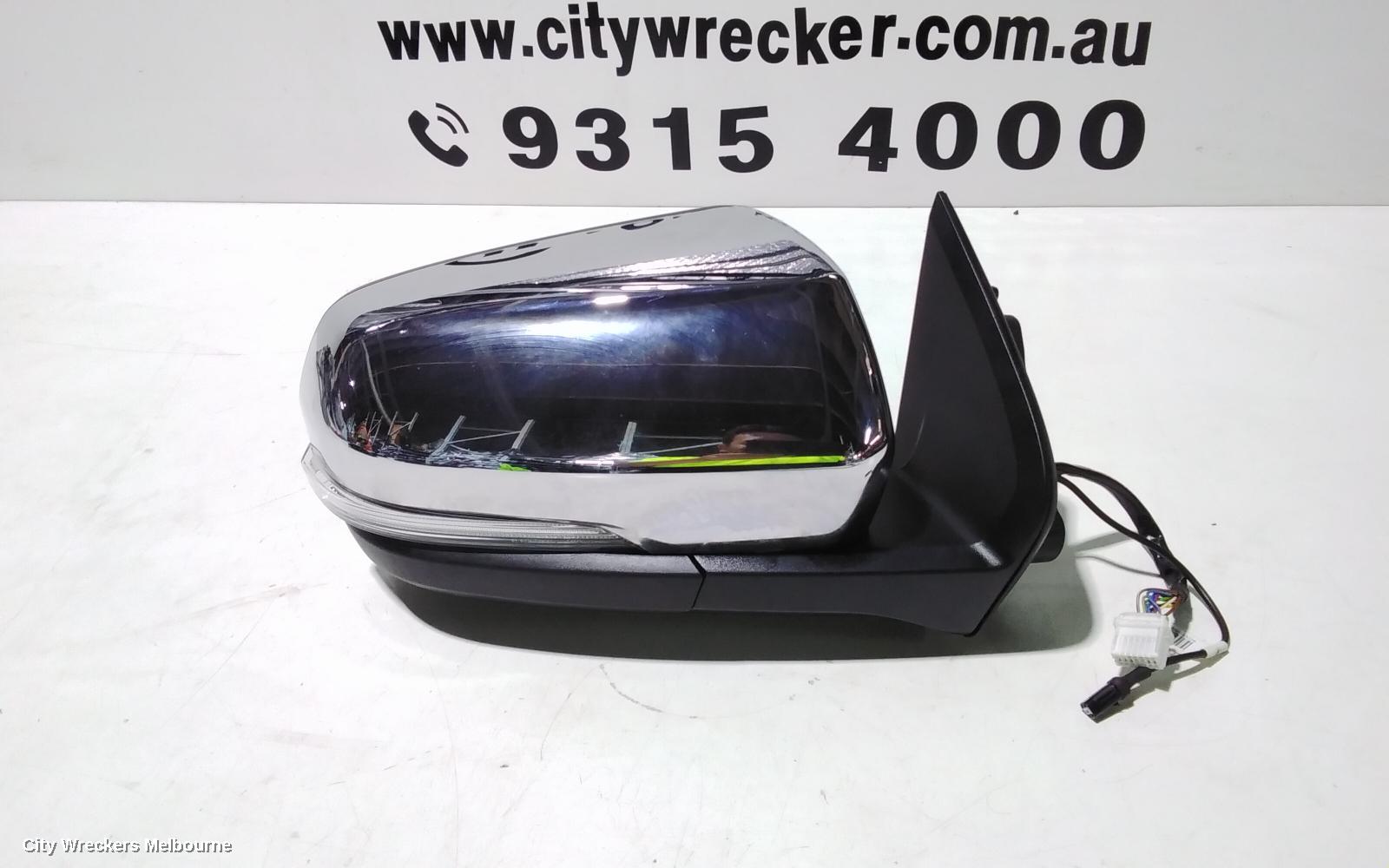 LDV T60 RIGHT DOOR MIRROR, SK8C, CHROME, W/ CAMERA TYPE, 07/2017 ONWARDS