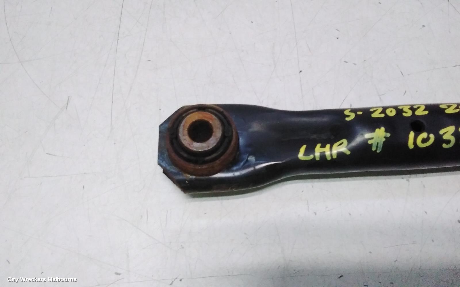 LAND ROVER RANGEROVER EVOQUE LEFT REAR TRAILING ARM, LOWER CONTROL ARM-REAR, L538, 11/2011 - 01/2019