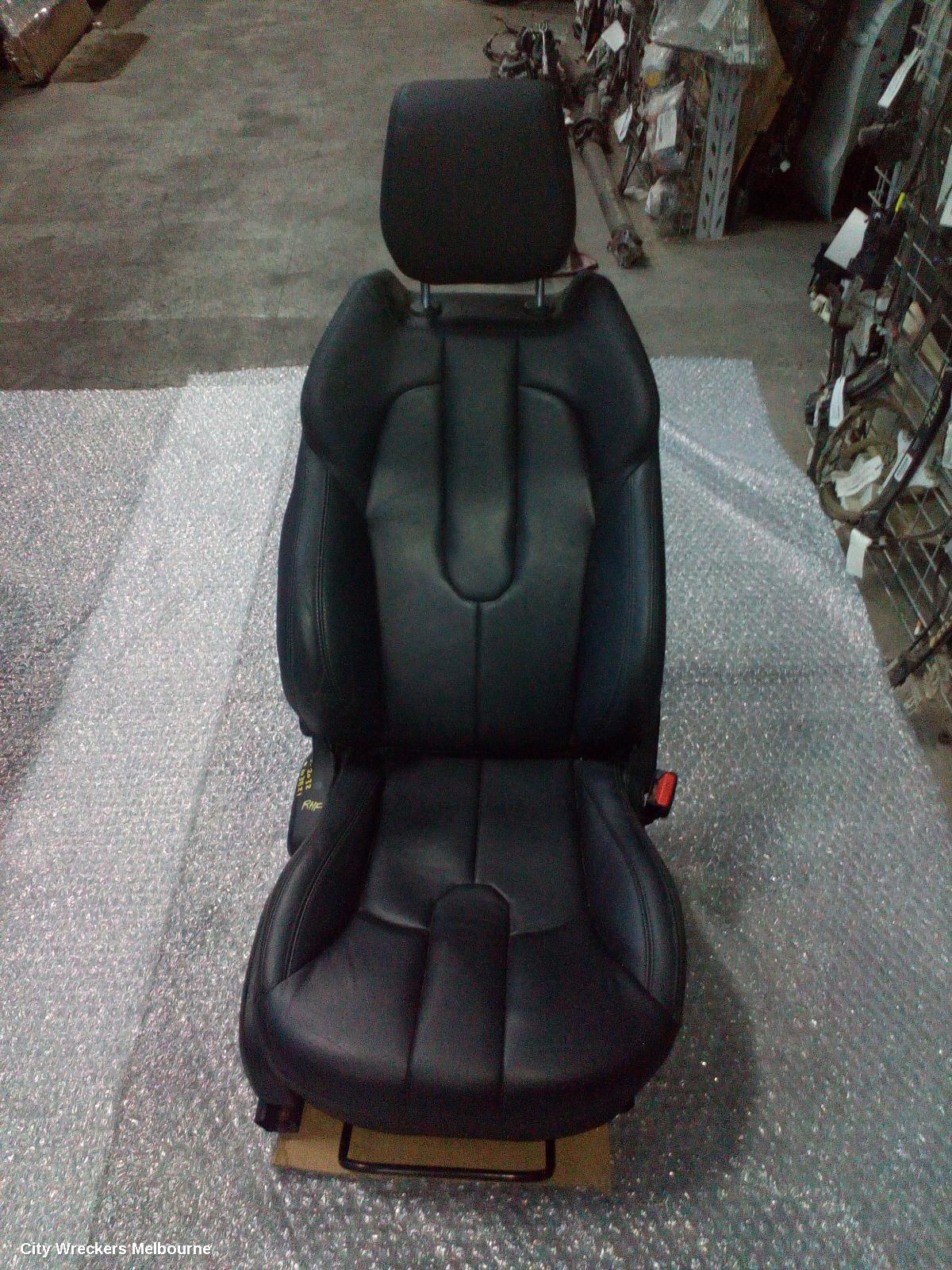 LAND ROVER RANGEROVER EVOQUE FRONT SEAT, RH FRONT, 5DR WAGON, LEATHER, GREY, L538, 11/2011 - 01/2019