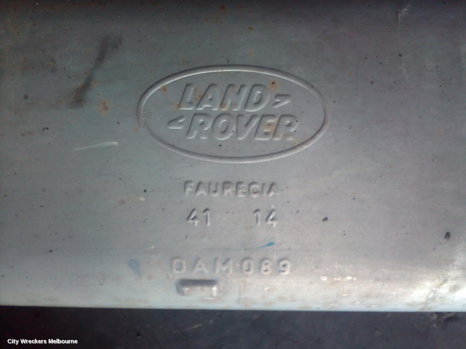 LAND ROVER RANGEROVER EVOQUE EXHAUST SYSTEM, L538, 11/2011 - 01/2019