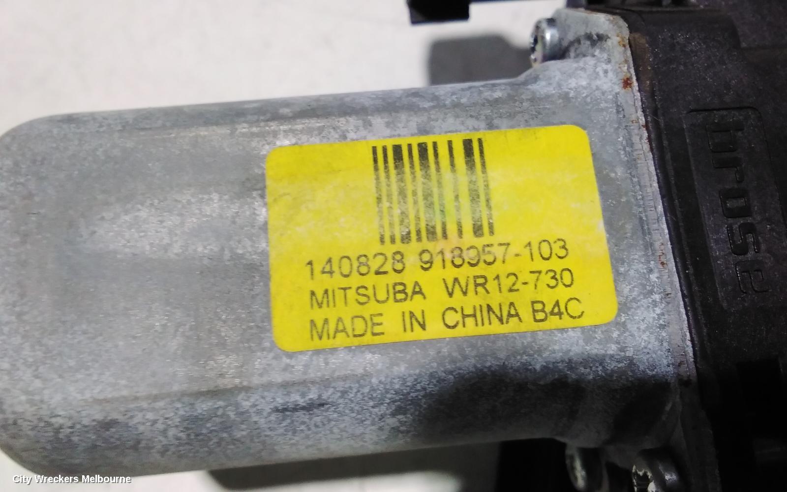 LAND ROVER RANGEROVER EVOQUE RIGHT FRONT WINDOW REG/MOTOR, DOOR REG ASSY (REG AND MOTOR), 5DR, L538, 11/2011 - 01/2019