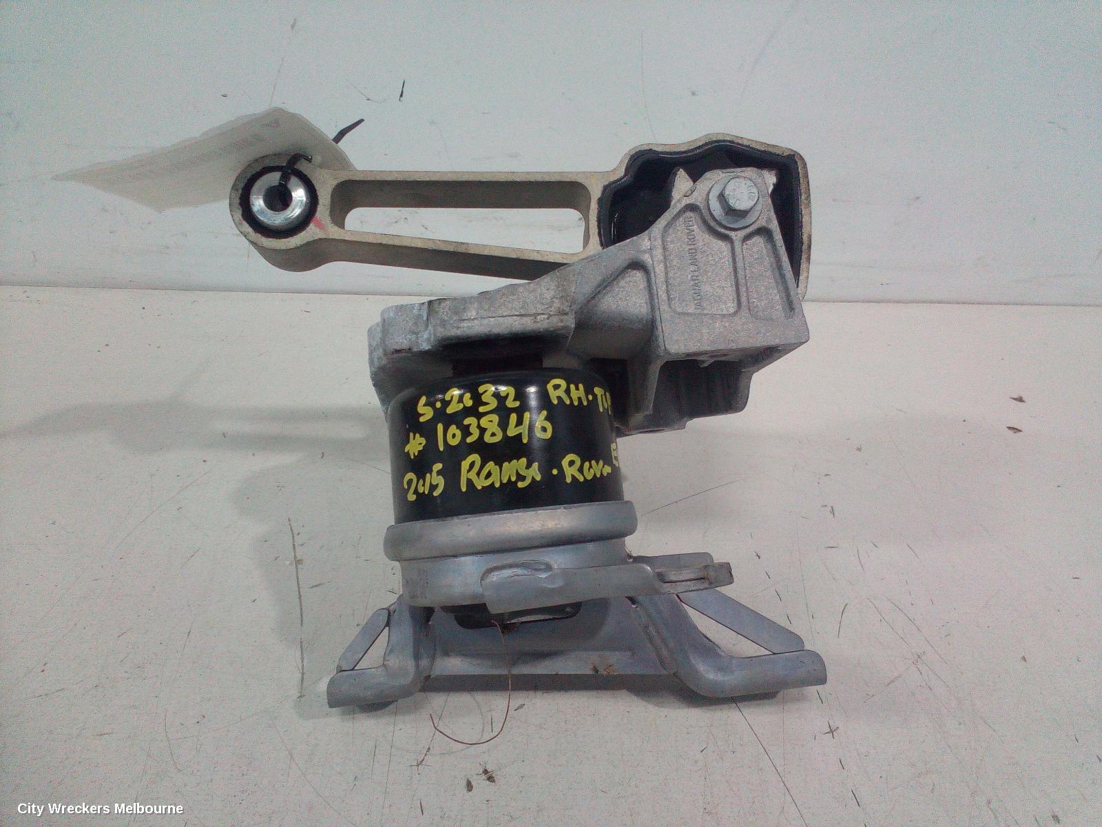 LAND ROVER RANGEROVER EVOQUE MOUNT, ENGINE MOUNT, DIESEL, 2.2, TURBO, L538, 11/2011 - 08/2015