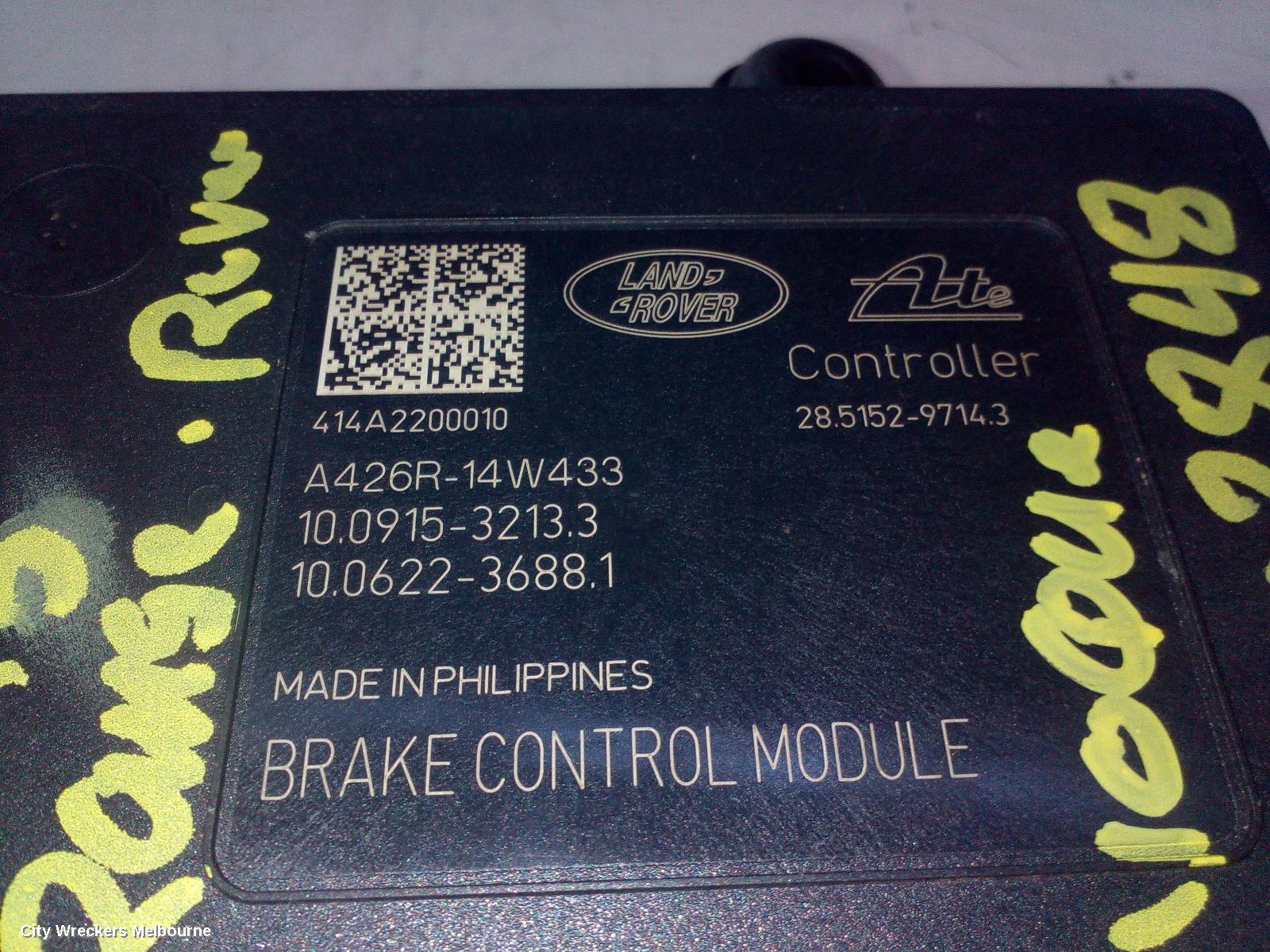 LAND ROVER RANGEROVER EVOQUE ABS PUMP/MODULATOR, L538, 11/2011 - 01/2019
