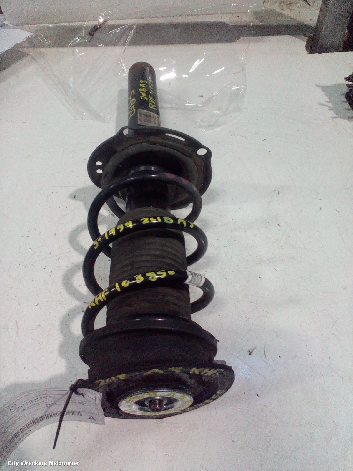 AUDI A3 RIGHT FRONT STRUT, 8V, 1.0/1.4, PETROL, 05/2013 - 10/2020