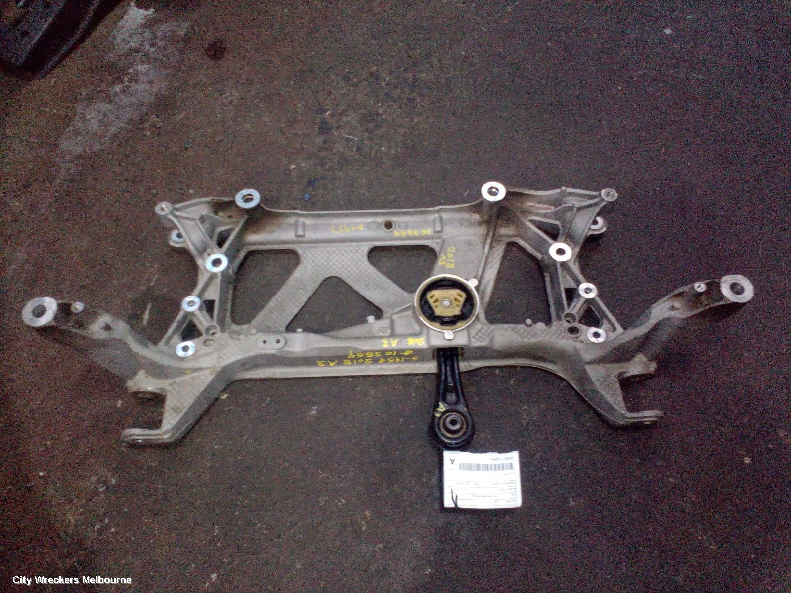 AUDI A3 FRT XMEMBER/CRADLE, 8V, CROSSMEMBER, ALUMINUM, NON RS3 TYPE, 05/2013 - 10/2020