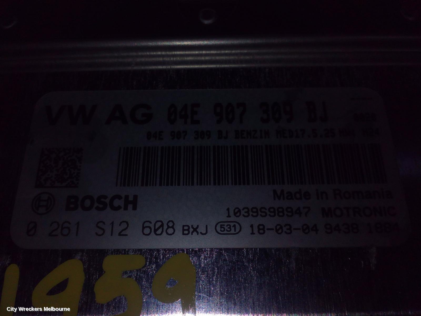 AUDI A3 ECU, ENGINE ECU, 1.4, PETROL, ECU ONLY, 8V, 05/2013 - 10/2020