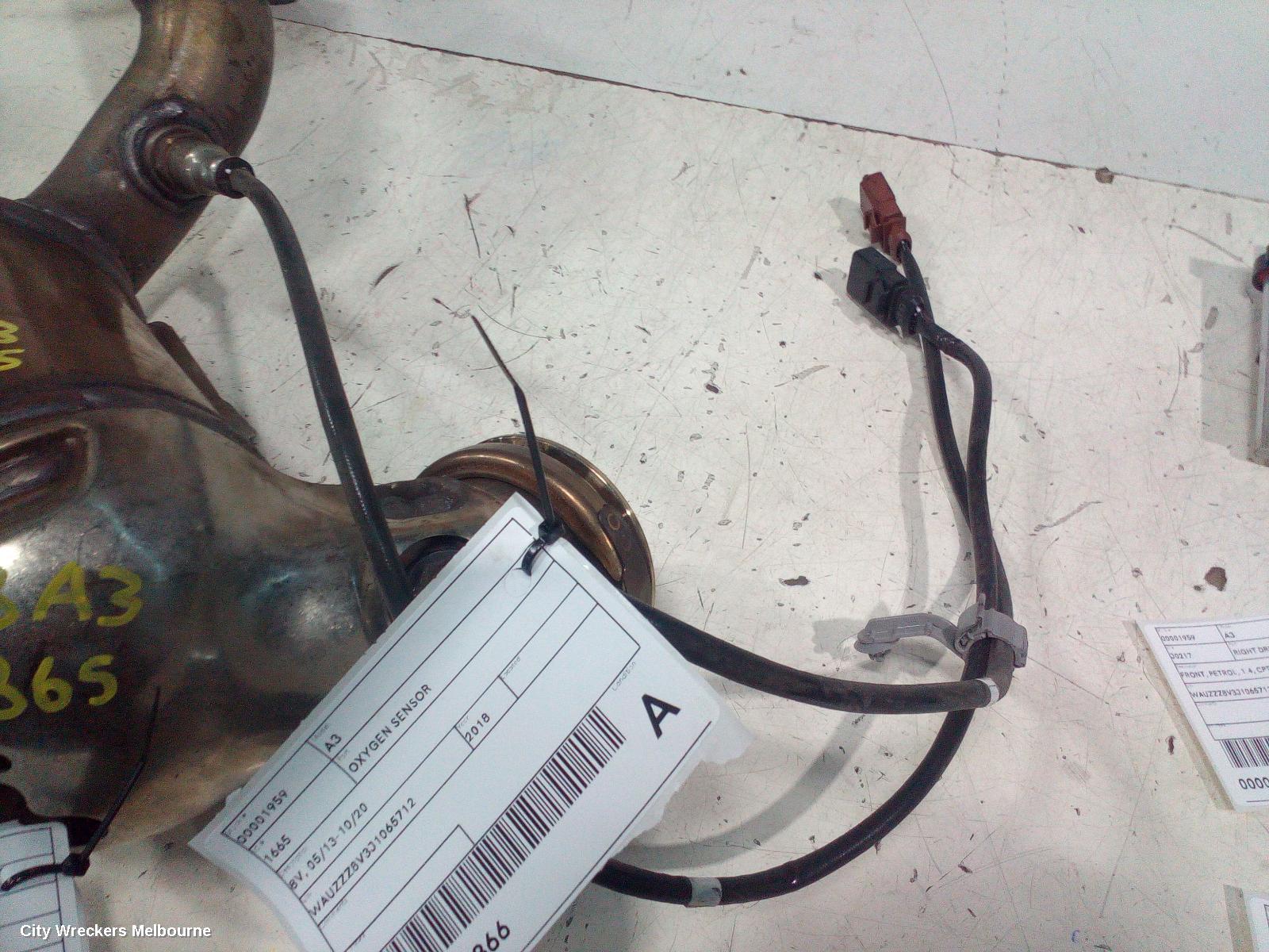 AUDI A3 OXYGEN SENSOR, 8V, 03/2013 - 10/2020