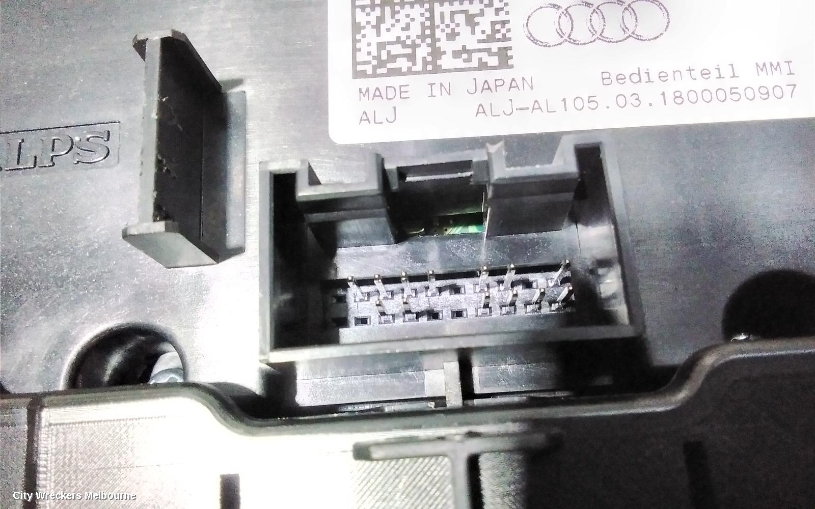 AUDI A3 RADIO/CD/DVD/SAT/TV, MMI CONTROLS, W/ MIB HIGH, W/ START BUTTON TYPE, 8V, 05/2013 - 10/2020