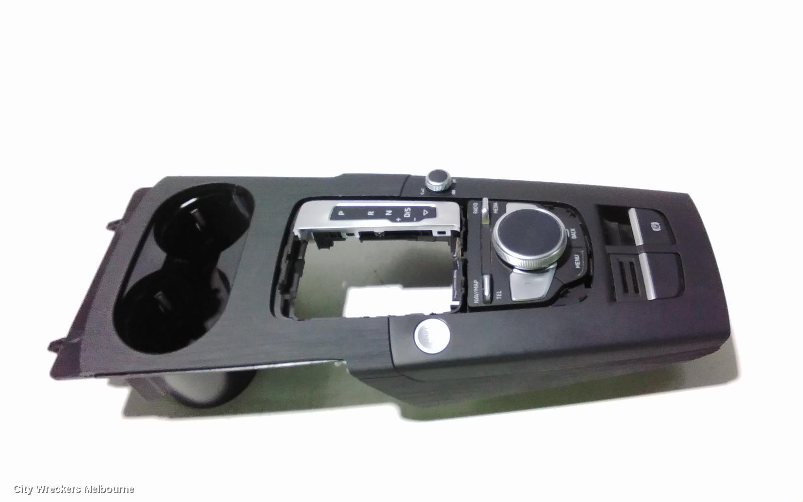 AUDI A3 RADIO/CD/DVD/SAT/TV, MMI CONTROLS, W/ MIB HIGH, W/ START BUTTON TYPE, 8V, 05/2013 - 10/2020