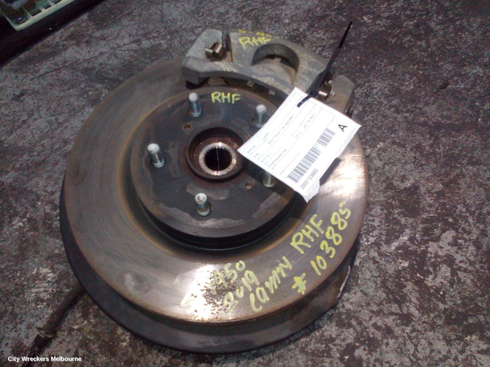 TOYOTA CAMRY RIGHT FRONT HUB ASSEMBLY, XV70, NON HYBRID TYPE, 09/2017 ONWARDS