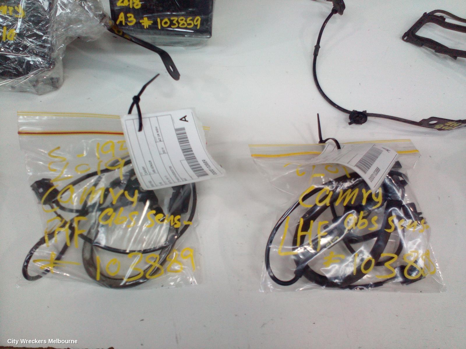 TOYOTA CAMRY ABS SENSOR, RH FRONT, XV70, 2AR-FE, 09/2017 - 01/2021